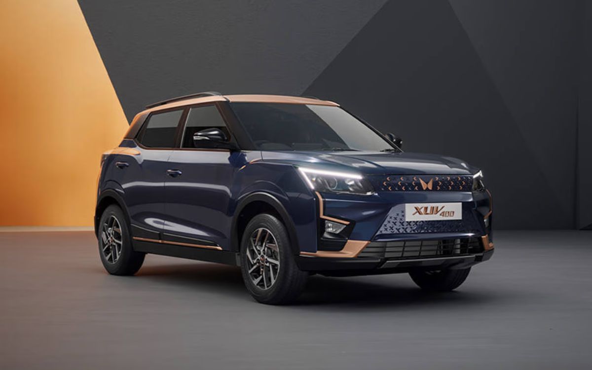 Mahindra XUV400. Foto: Divulgação/Mahindra 