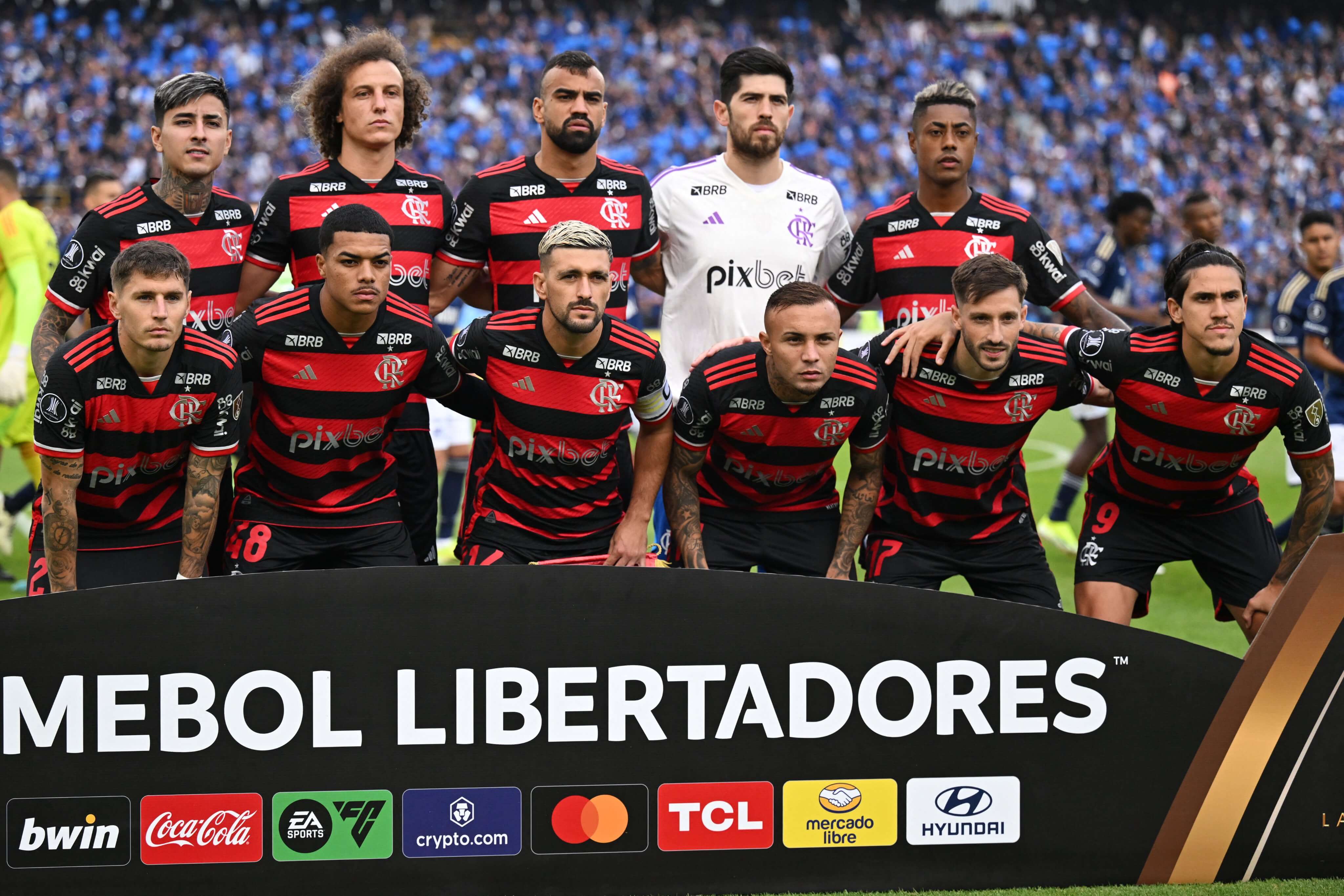 Millonarios x Flamengo Reprodução / Twitter Conmebol