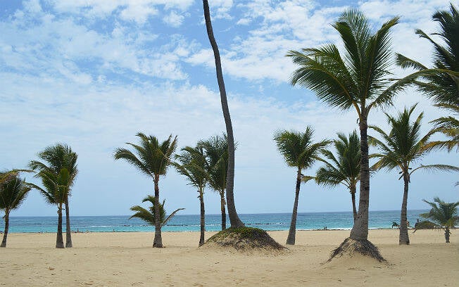Sombra e água fresca é o destaque de Punta Cana. Foto: Carol Gregnanin