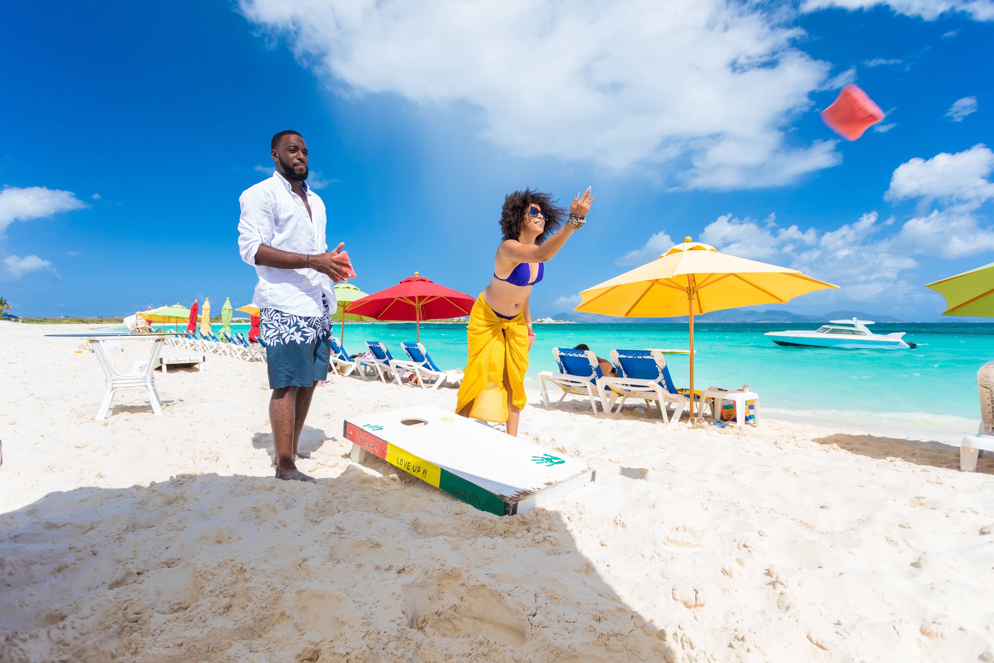 A Rendezvous Bay Beach é uma das praias mais conhecidas da ilha de Anguilla. Foto: Divulgação