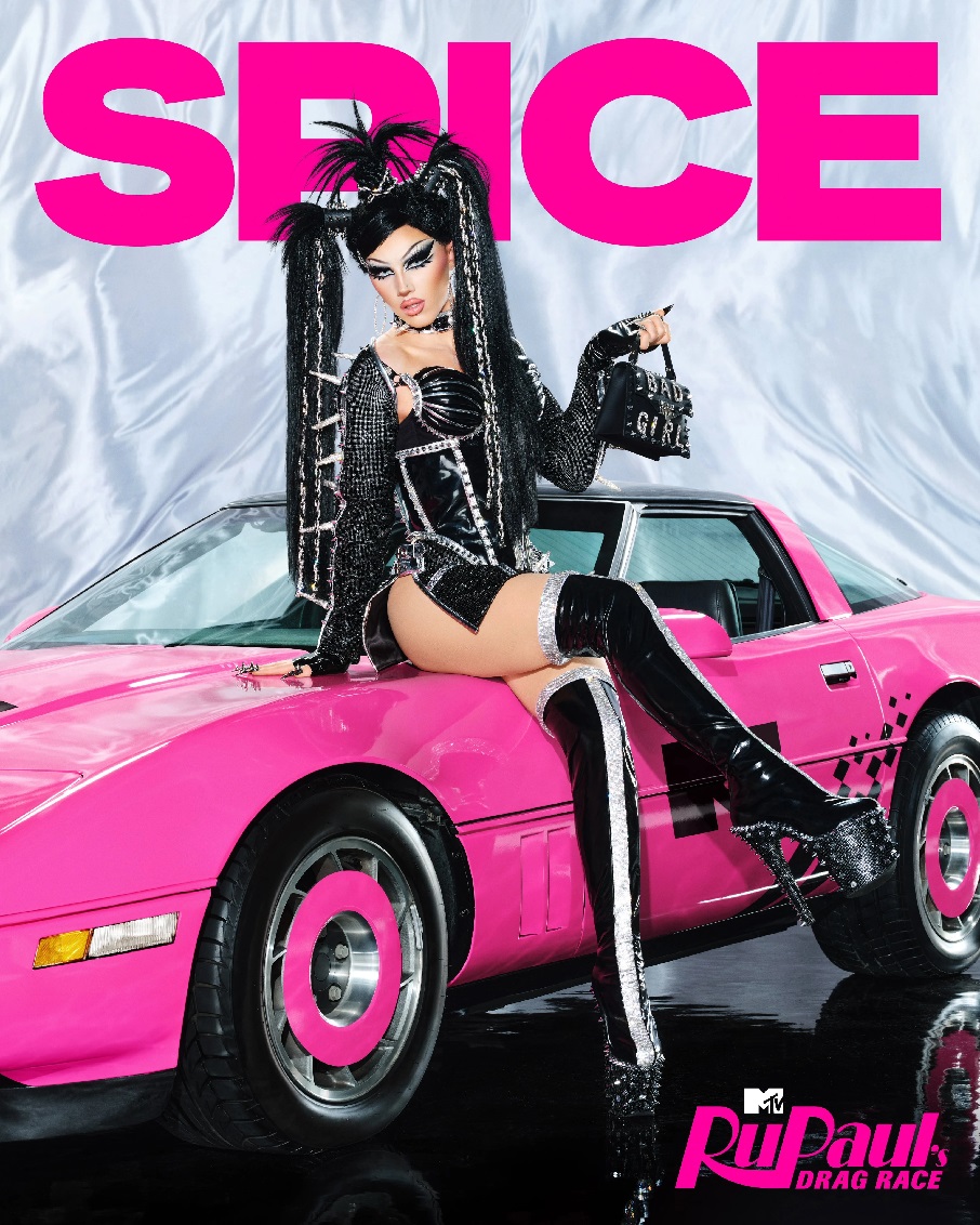 Spice, drag queen da 15ª temporada de RuPaul's Drag Race.. Foto: Reprodução/Instagram 17.01.2023