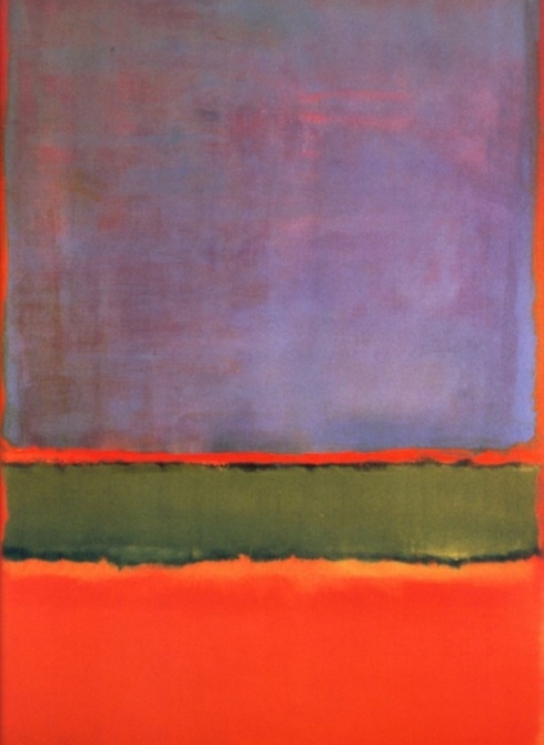 7° lugar: No.6 (Violeta, Verde e Vermelho) - Autor: Mark Rothko - Ano: 1951 - Valor: 186 milhões de dólares Reprodução: Flipar