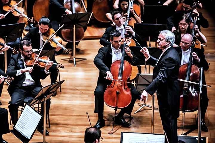 Violoncelo: Grande e tocado apoiado ao chão, com som profundo e emotivo. Desenvolvido na Itália por Andrea Amati no século XVI, como evolução da viola da gamba. Oferece suporte melódico e harmônico, além de solos expressivos.
 Reprodução: Flipar