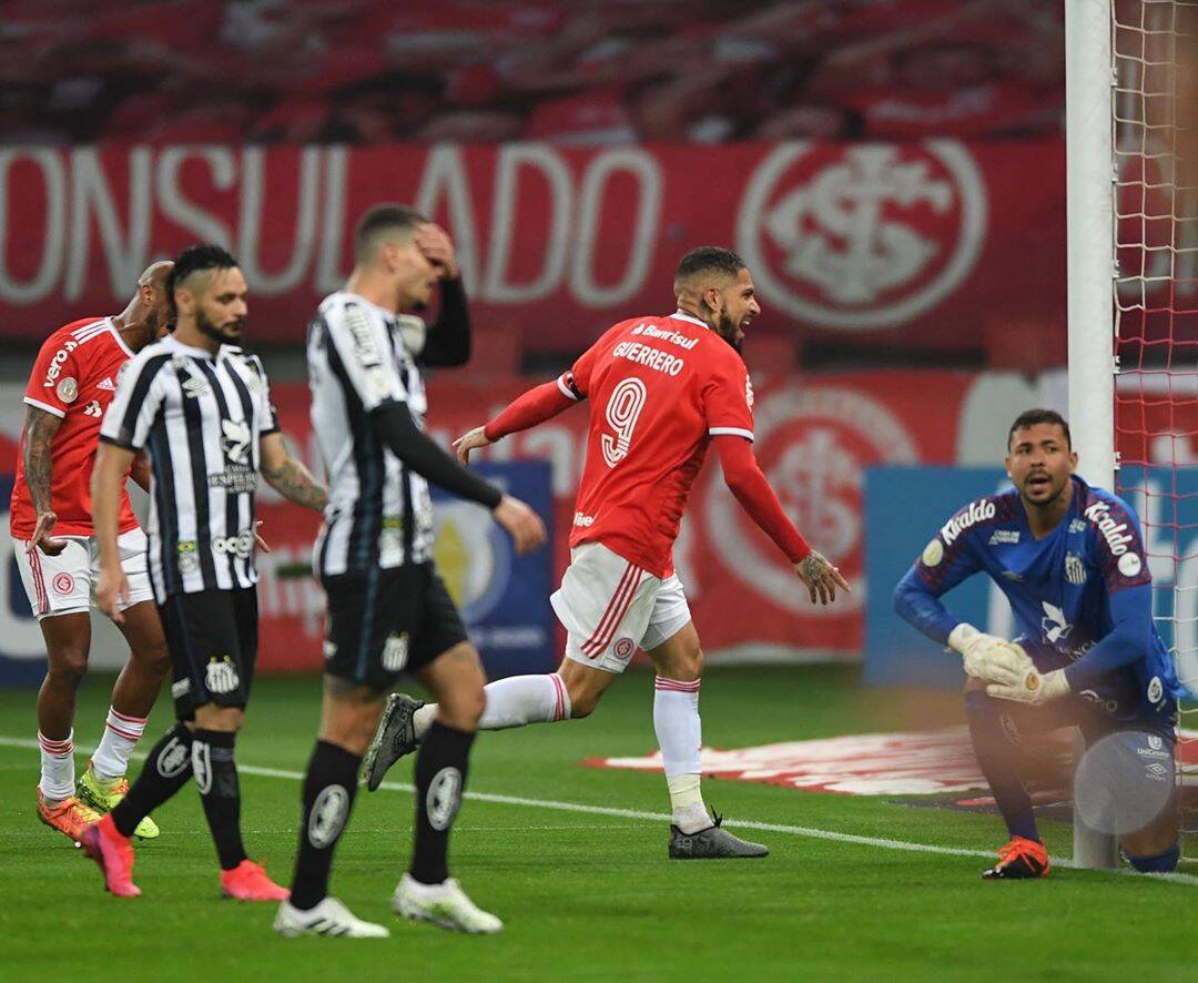 Inter X Santos. Foto: Ricardo Duarte/Internacional