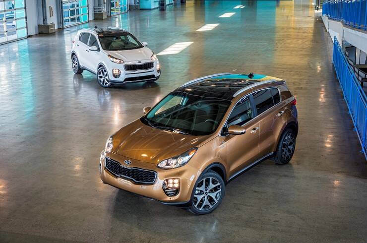 Kia Sportage 2017. Foto: Divulgação/Kia