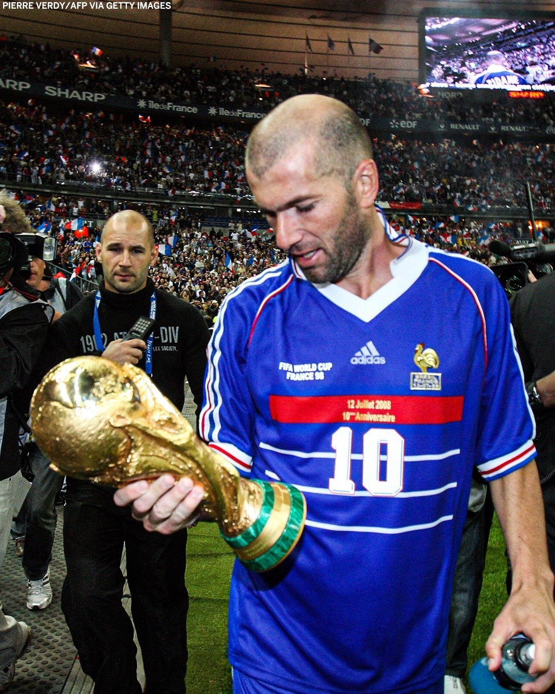 4 - Zinedine Zidane. Foto: Reprodução/Twitter