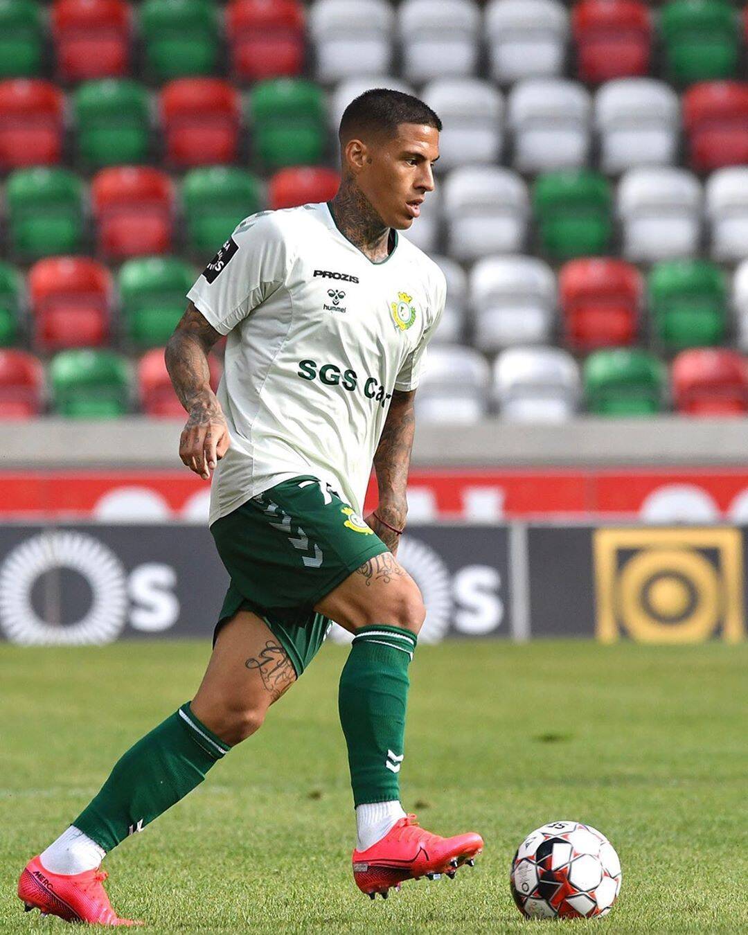 Jogador brasileiro em Portugal. Foto: Instagram
