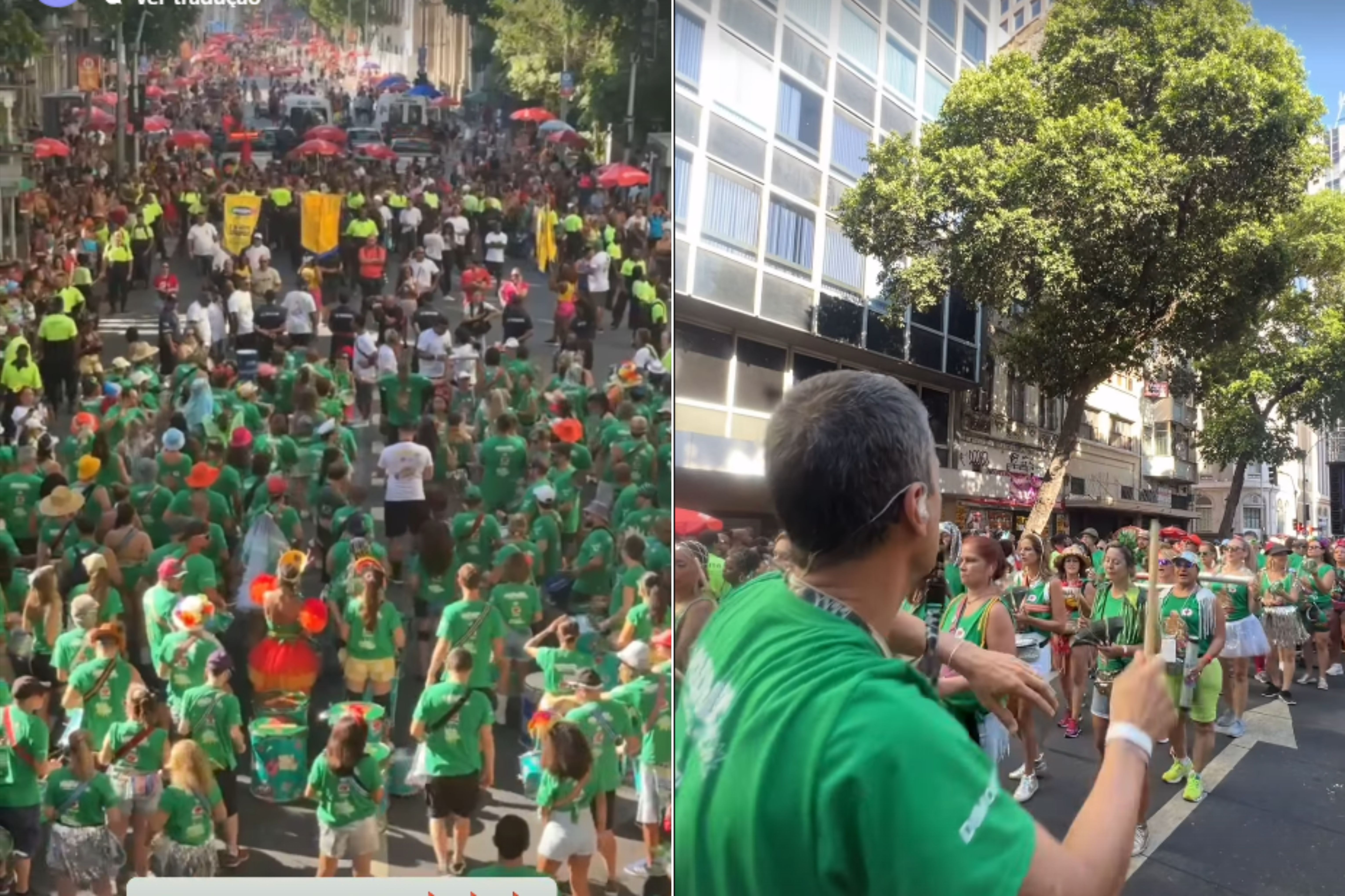 Monobloco encerra carnaval de rua no Rio com desfile para 80 mil foliões Instagram