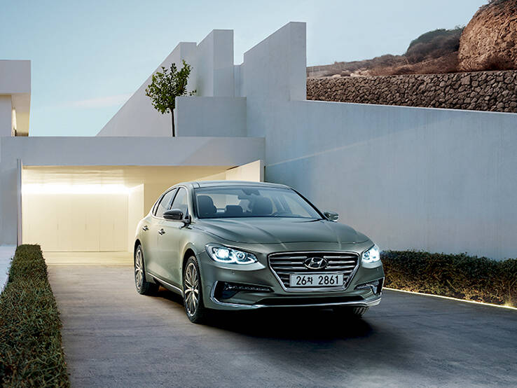 Hyundai Azera 2017. Foto: Divulgação