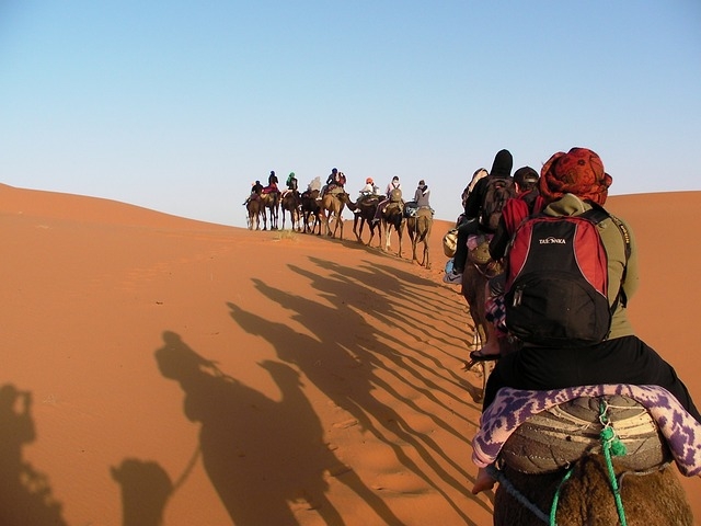 Argélia (África)-  Com 2,38 milhões de km² e 44 milhões de habitantes, tem a economia voltada para a produção de petróleo e gás. O país é marcado pelo imenso Deserto do Saara, o maior deserto quente do mundo. Reprodução: Flipar