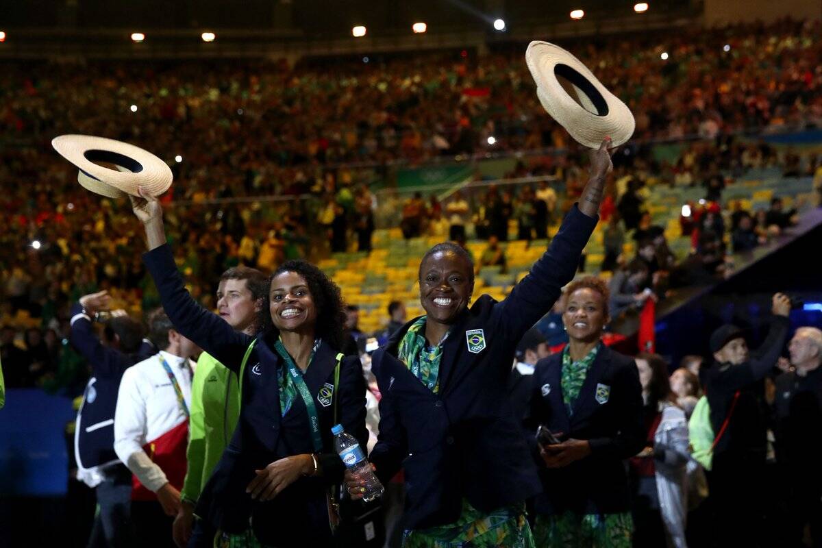 Cerimônia de encerramento do Rio 2016. Foto: Reprodução/Twitter