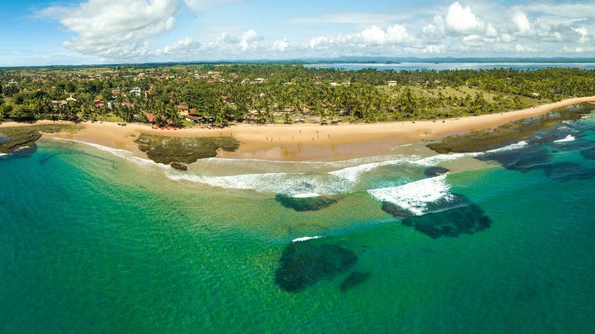 Praia dos Três Coqueiros - Maraú BA. Foto: Divulgação - Ministério do Turismo