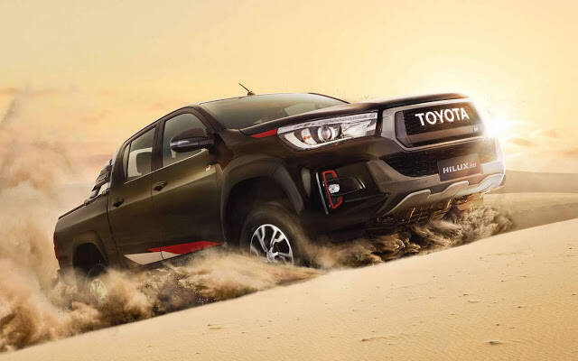 Toyota Hilux GR Sport. Foto: Divulgação