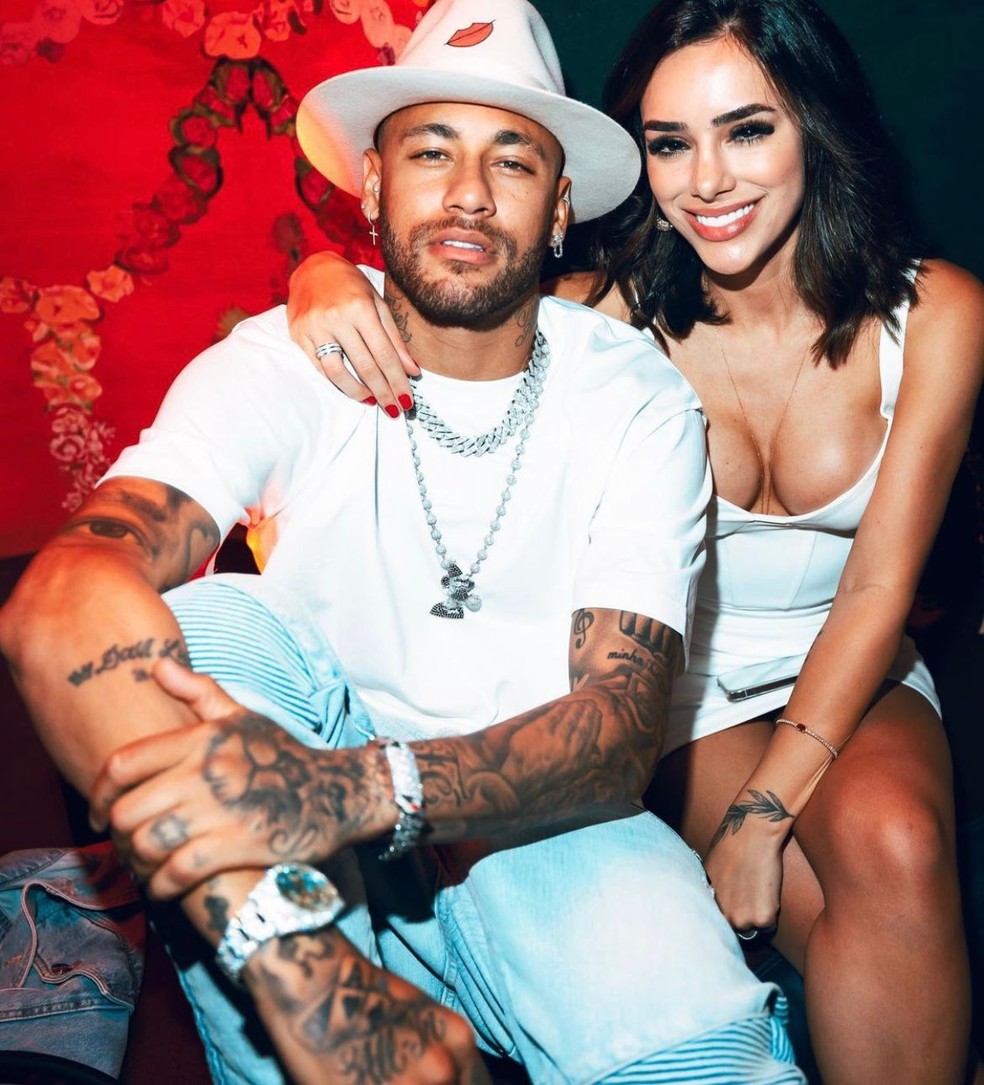 Neymar e Bruna Biancardi Reprodução