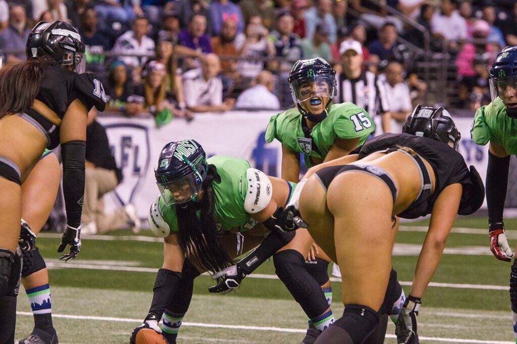 Legends Football League, o futebol americano onde as mulheres usam lingerie. Foto: Divulgação