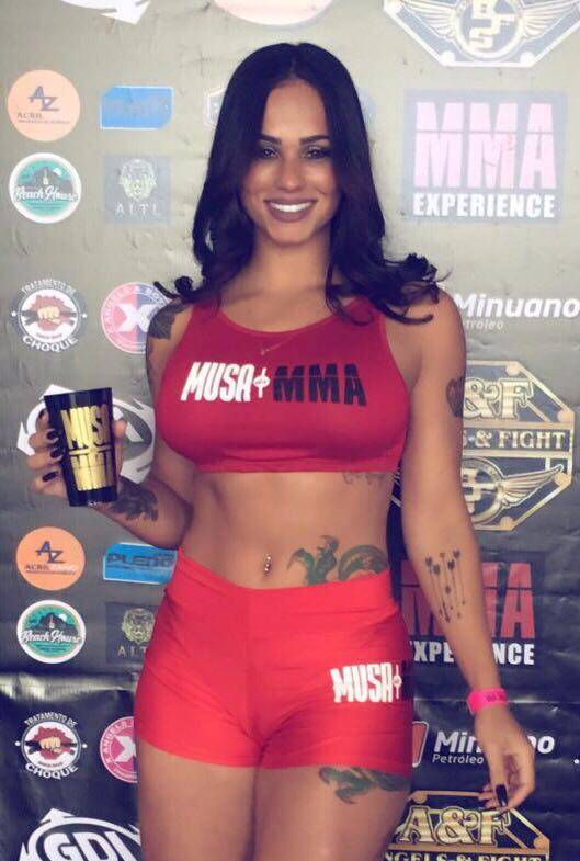 Kamilla Dias - Musa do MMA 2017 - semifinalistas. Foto: VH Assessoria