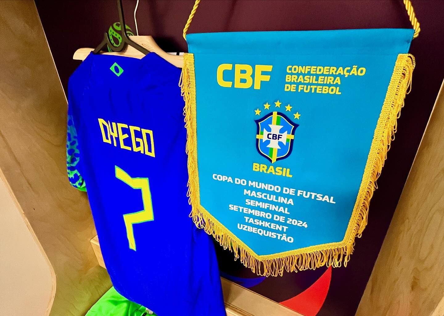 Brasil x Ucrânia - Mundial de Futsal Leto Ribas / CBF