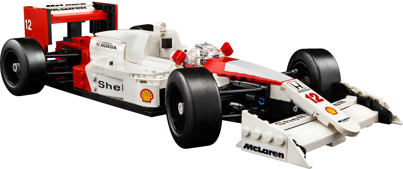 LEGO Ayrton Senna - McLaren MP4/4 (1988) Divulgação