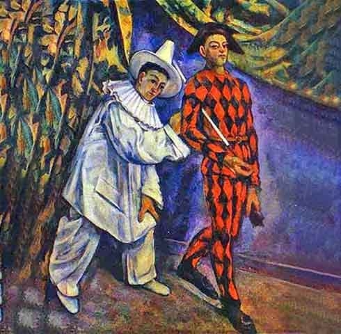 A origem dos três remete à Commedia dell’Arte, também conhecida como Commedia Alla Maschera (Comédia com máscaras), estilo teatral surgido na Itália durante o século 16 e que foi popular até o século 18.
 Reprodução: Flipar