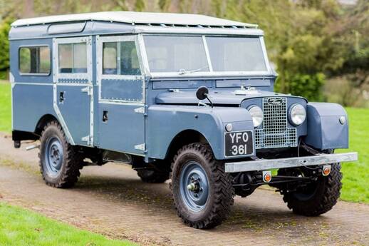 Land Rover Series I 107 Inch Station Wagon 1957. Foto: Reprodução