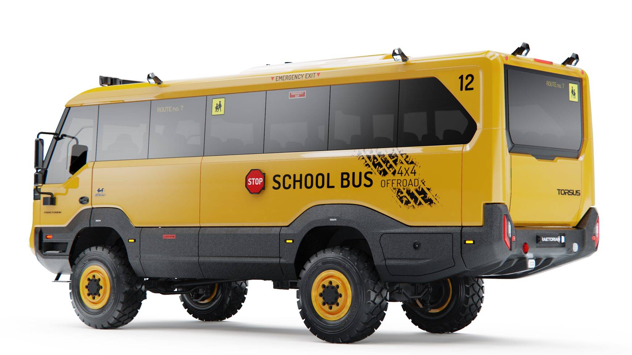 Para não faltar à aula: ônibus escolar 4x4 tem TV e até frigobar -  22/10/2020 - UOL Carros