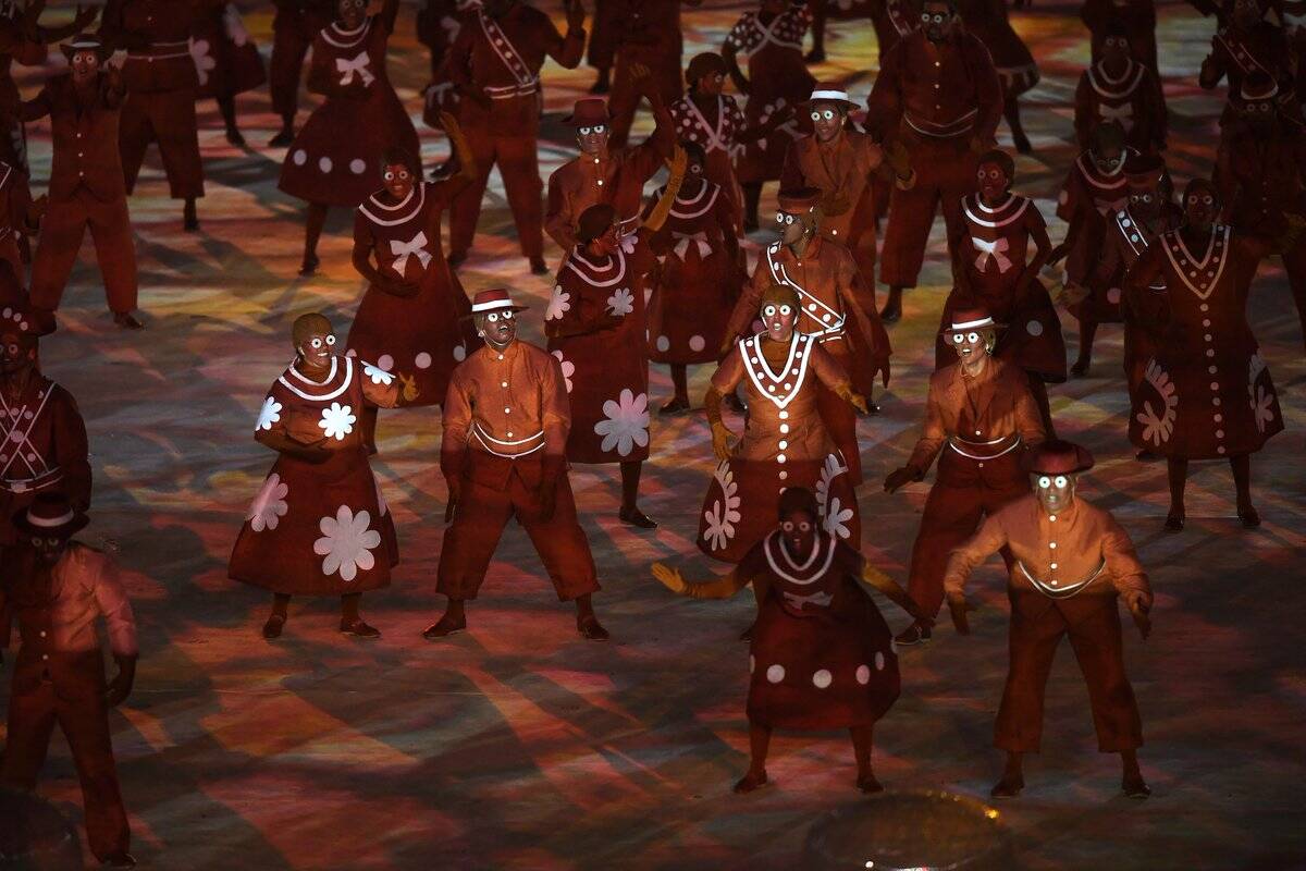 Cerimônia de encerramento do Rio 2016. Foto: Reprodução/Twitter