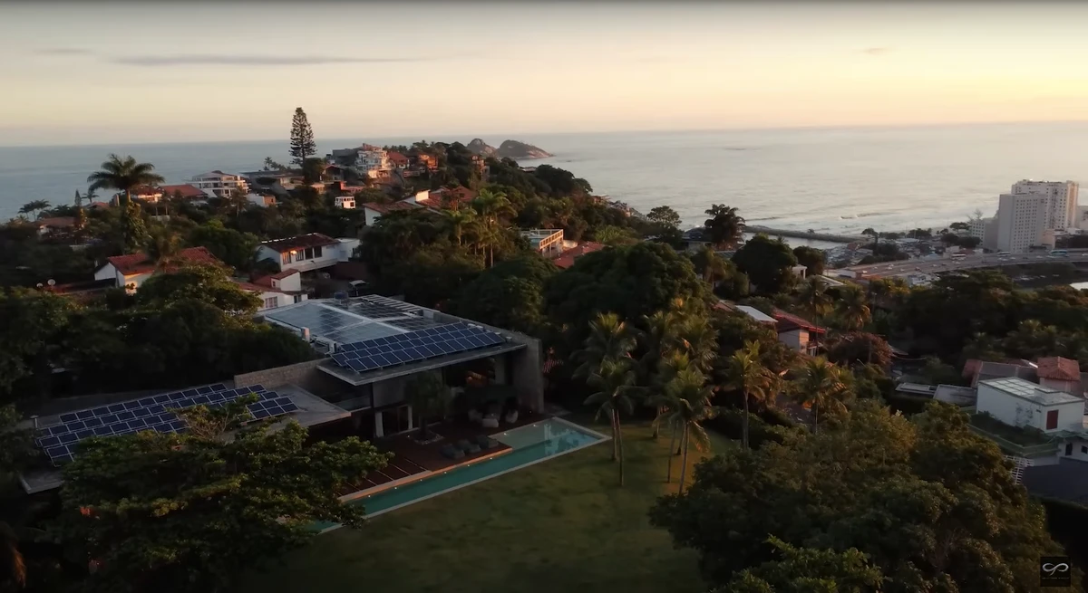 Mansão de R$ 250 milhões de Márcio Garcia é a mais cara do Brasil. Foto: YouTube