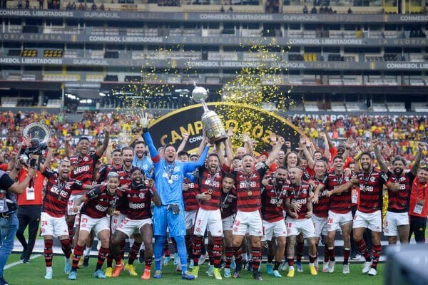 Flamengo: campeão da Copa Libertadores de 2022 - Marcelo Cortes/Flamengo Reprodução: Jogada10