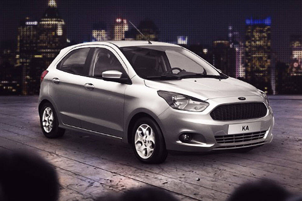 Ka, da Ford: 4º lugar em número de unidades emplacadas em 2015. Foto: Divulgação