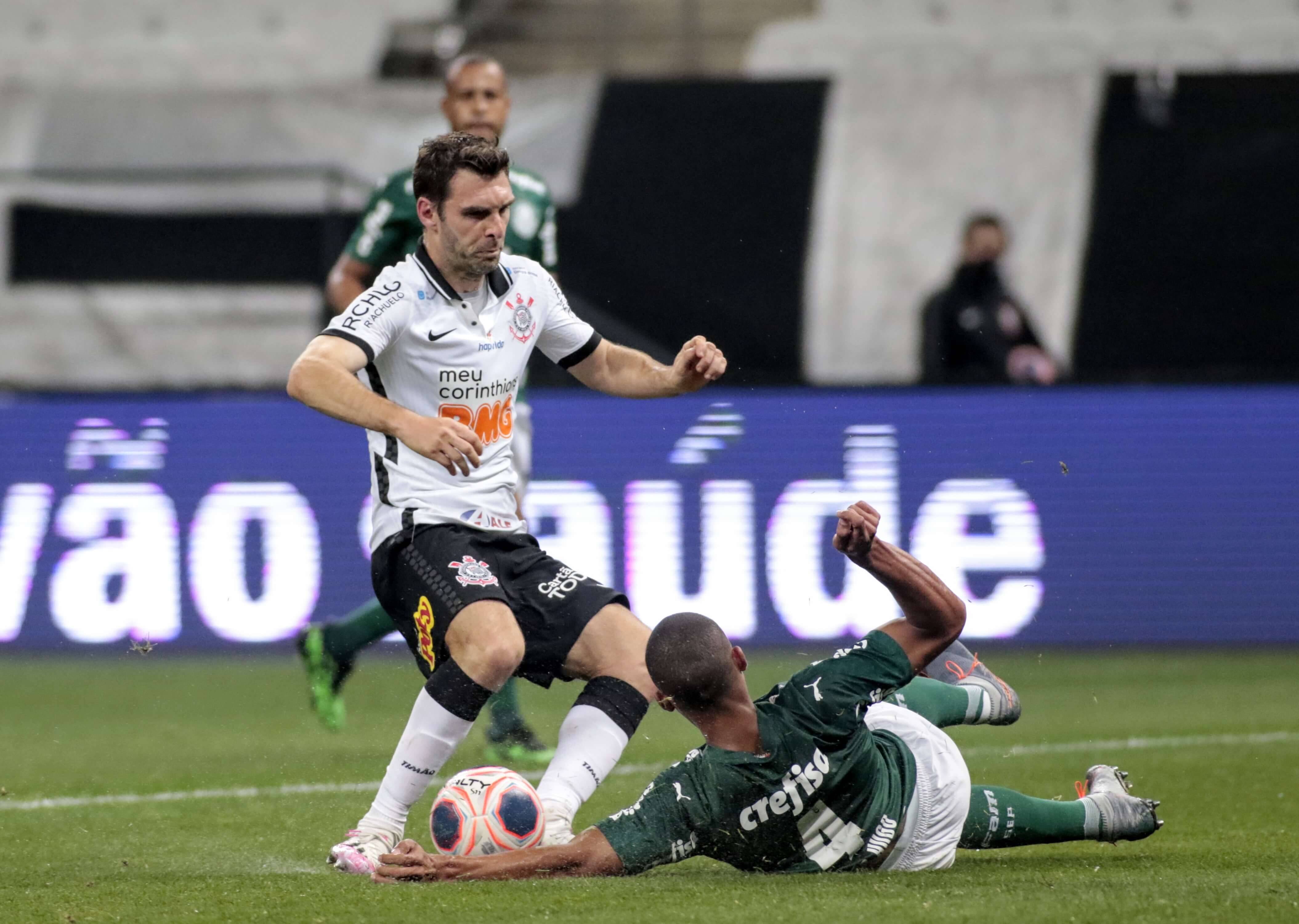 Corinthians e Palmeiras. Foto: Rodrigo Coca/Agência Corinthians