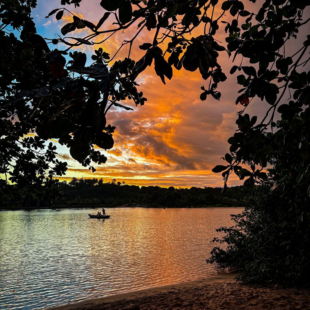 Caraíva - Porto Seguro (BA). Foto: Reprodução das Redes Sociais