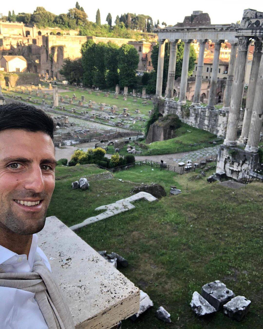 Djokovic. Foto: Reprodução / Instagram