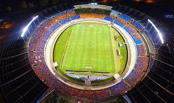 Goiás 7 x 0 Juventude, pela 6ª rodada do Campeonato Brasileiro de 2023,  no Serra Dourada, em Goiânia (GO) - Gols: Danilo (2), Dimba (2), Caíco, Michel e Wando (GO). - Foto: Muriloreisb/Wikimedia Commons