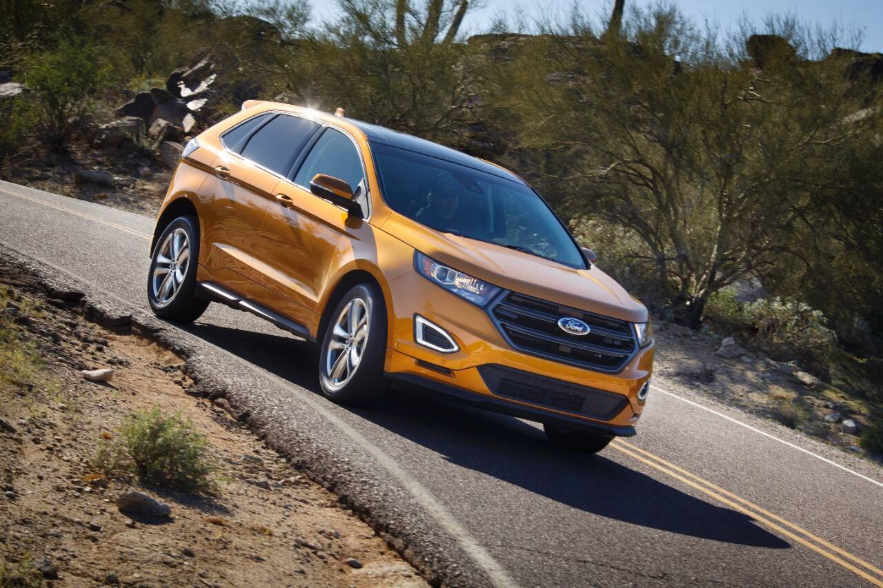 Ford Edge 2017. Foto: Divulgação