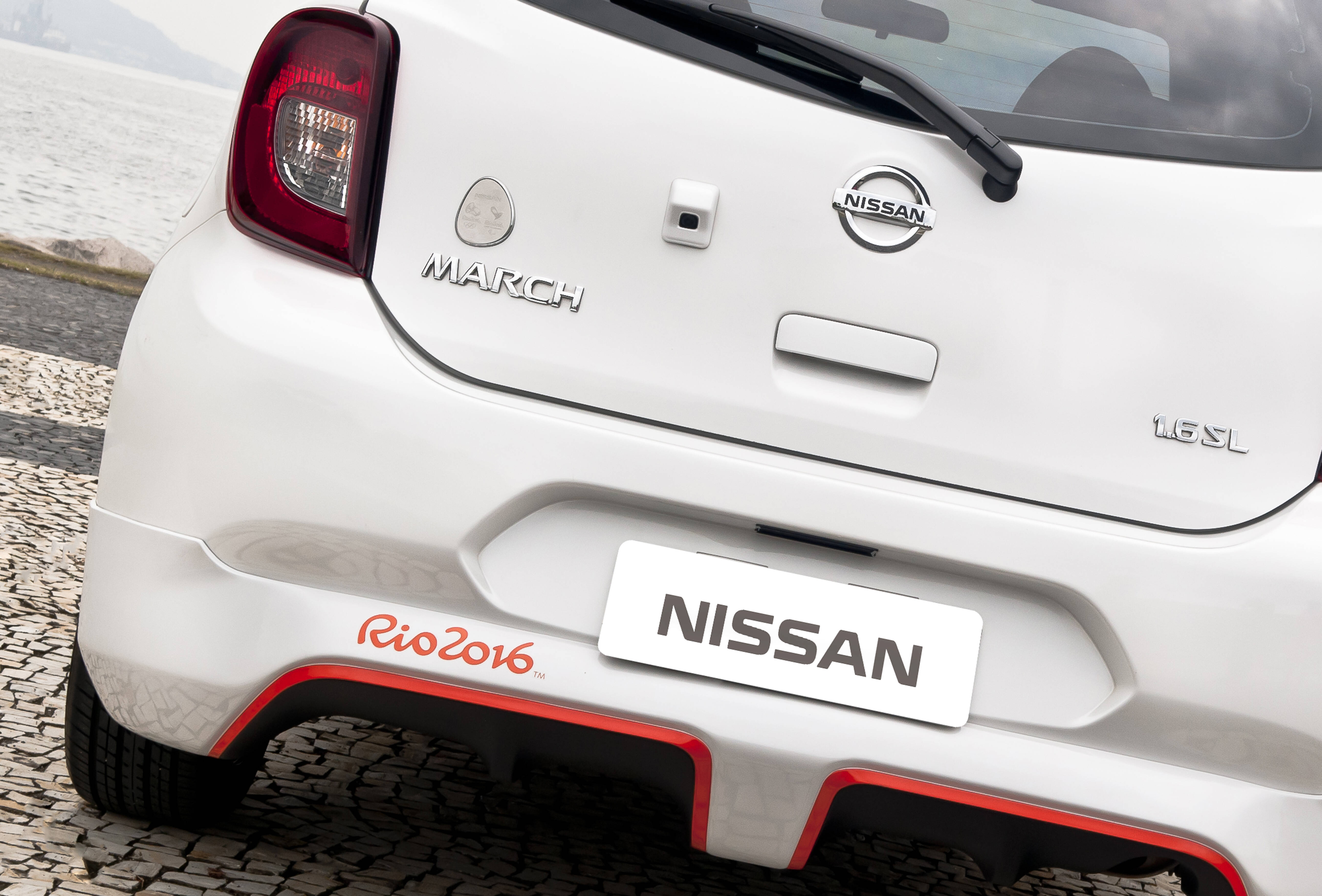 Nissan March Rio 2016. Foto: Divulgação