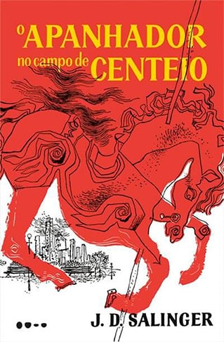 O Apanhador do Campo de Centeio - Publicado em 1951- O americano J.D.Salinger foi um dos mais influentes no pós-guerra.  Neste livro, ele trata de temas como angústia e alienação, fazendo uma crítica à superficialidade da sociedade. Reprodução: Flipar