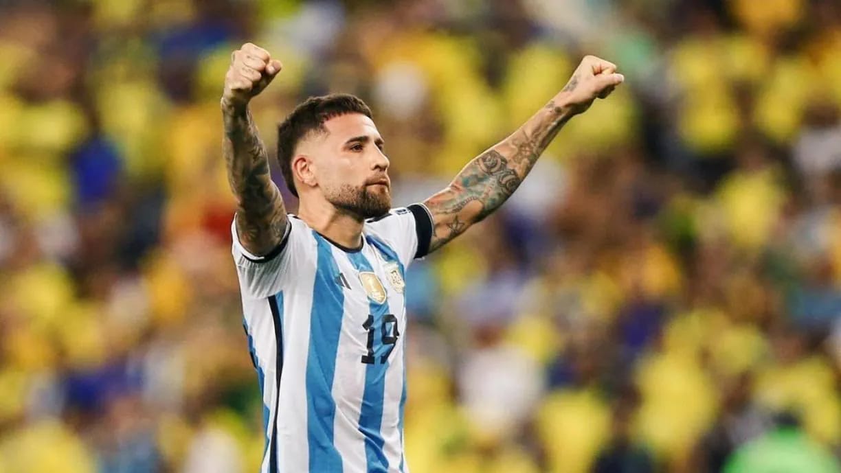 Nicolás Otamendi - zagueiro de 36 anos, será o capitão da Seleção da Argentina. Reprodução/Instagram