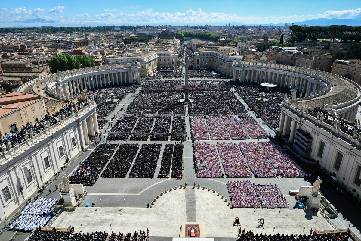 Funeral do papa Francisco foi considerado histórico. Foto: AFP