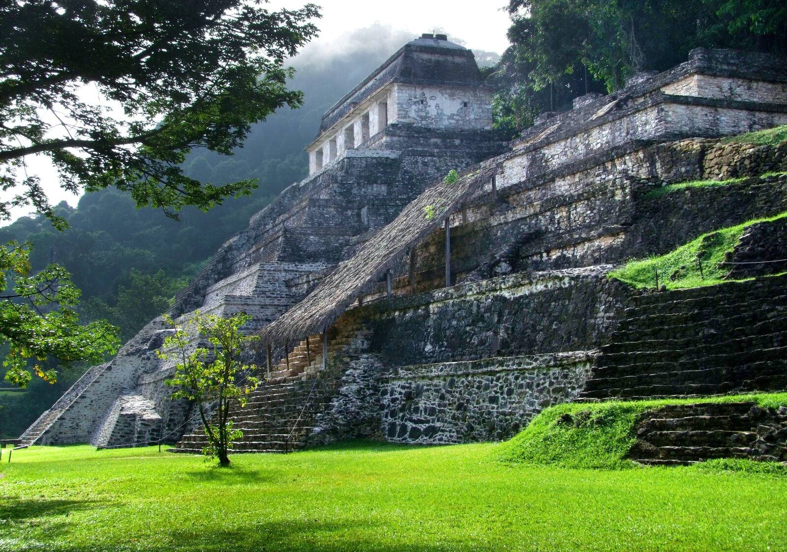 Ruínas Palenque, no México. Foto: Reprodução