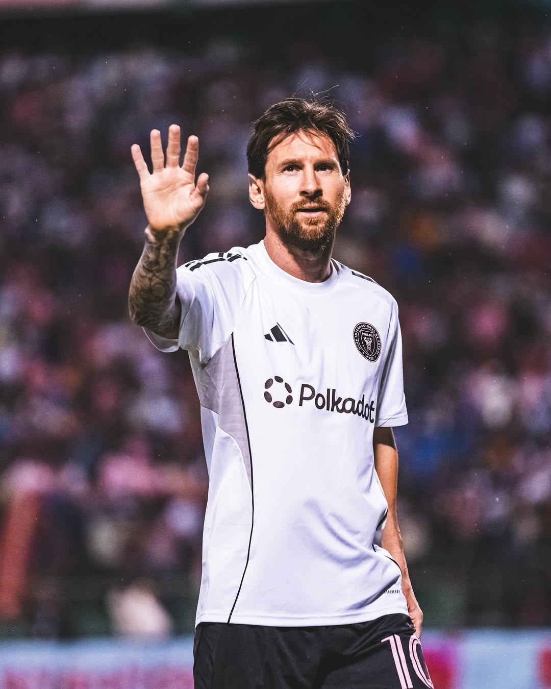 Lionel Messi exibe novo visual. Foto: Reprodução Instagram - 9.2.2025