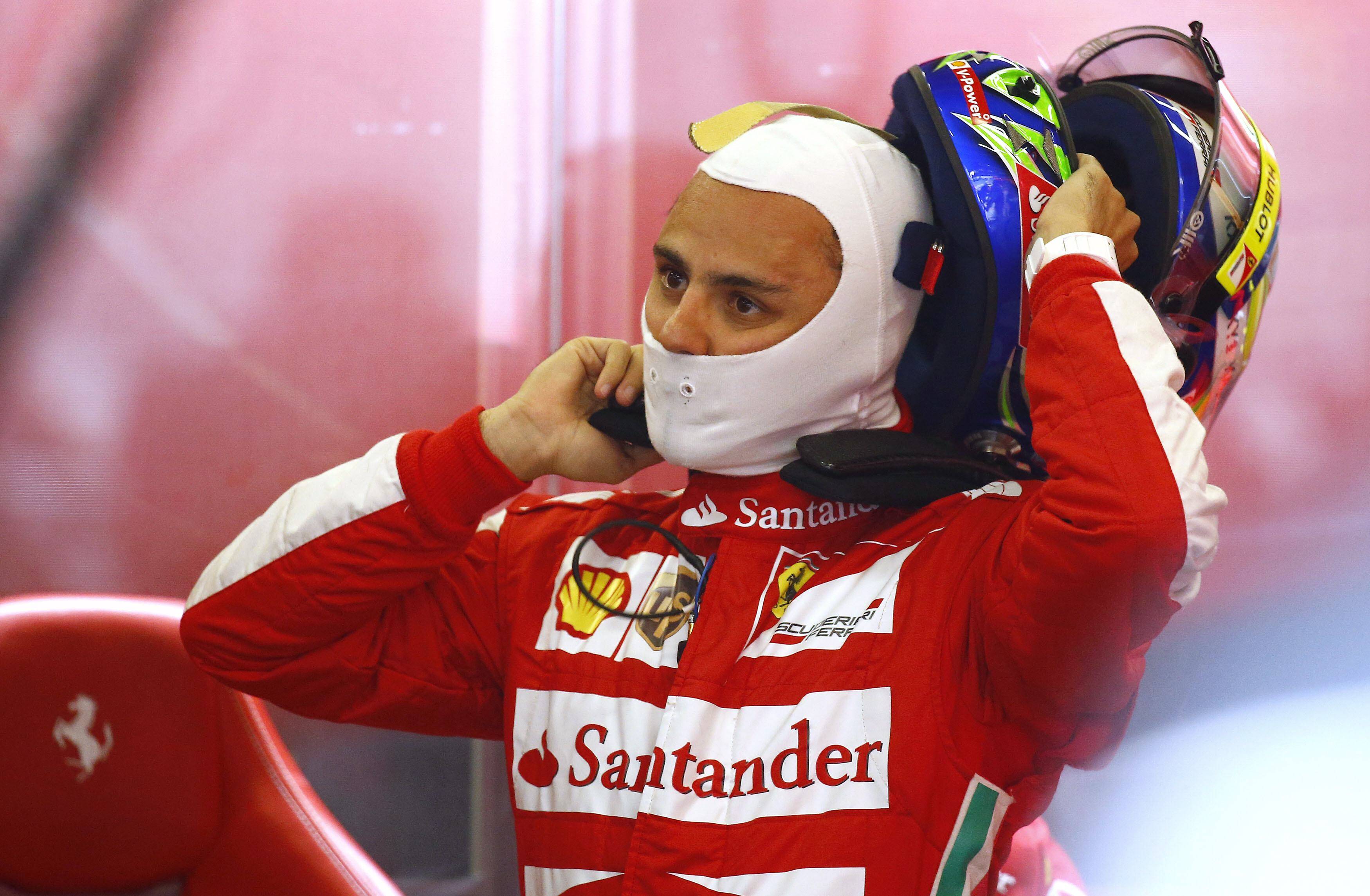 Massa voltou às pistas no GP da Austrália de 2010. Terminou a corrida em segundo lugar. Foto: Reuters