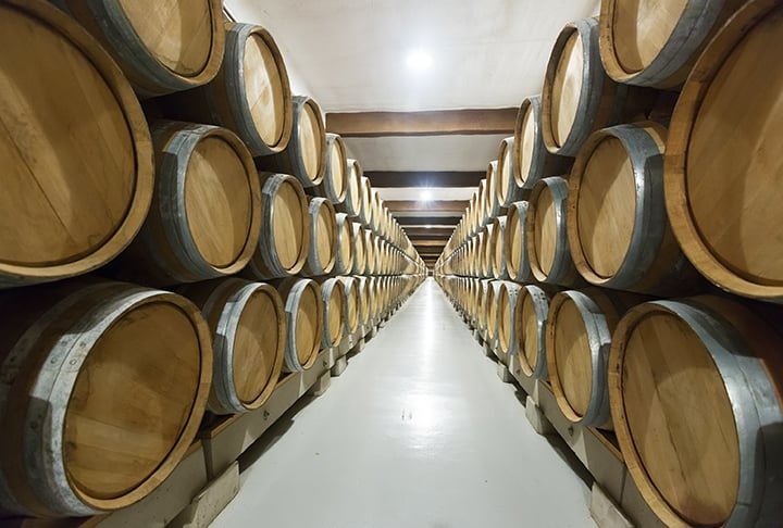  Um bom vinho tinto pode melhorar muito suas características com o envelhecimento, desde que seja bem armazenado. Reprodução: Flipar