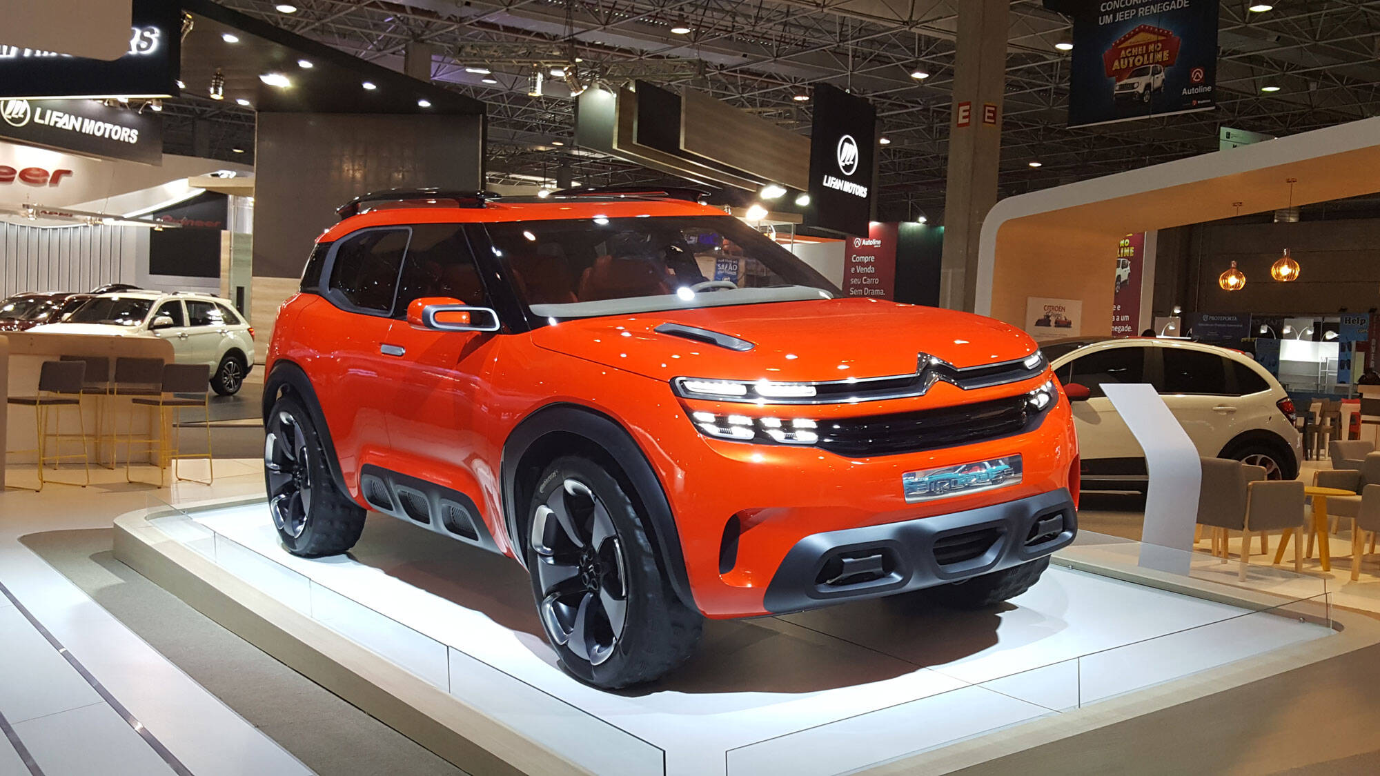 Citroen Aircross Concept. Foto: Nicolas Tavares/iG Carros