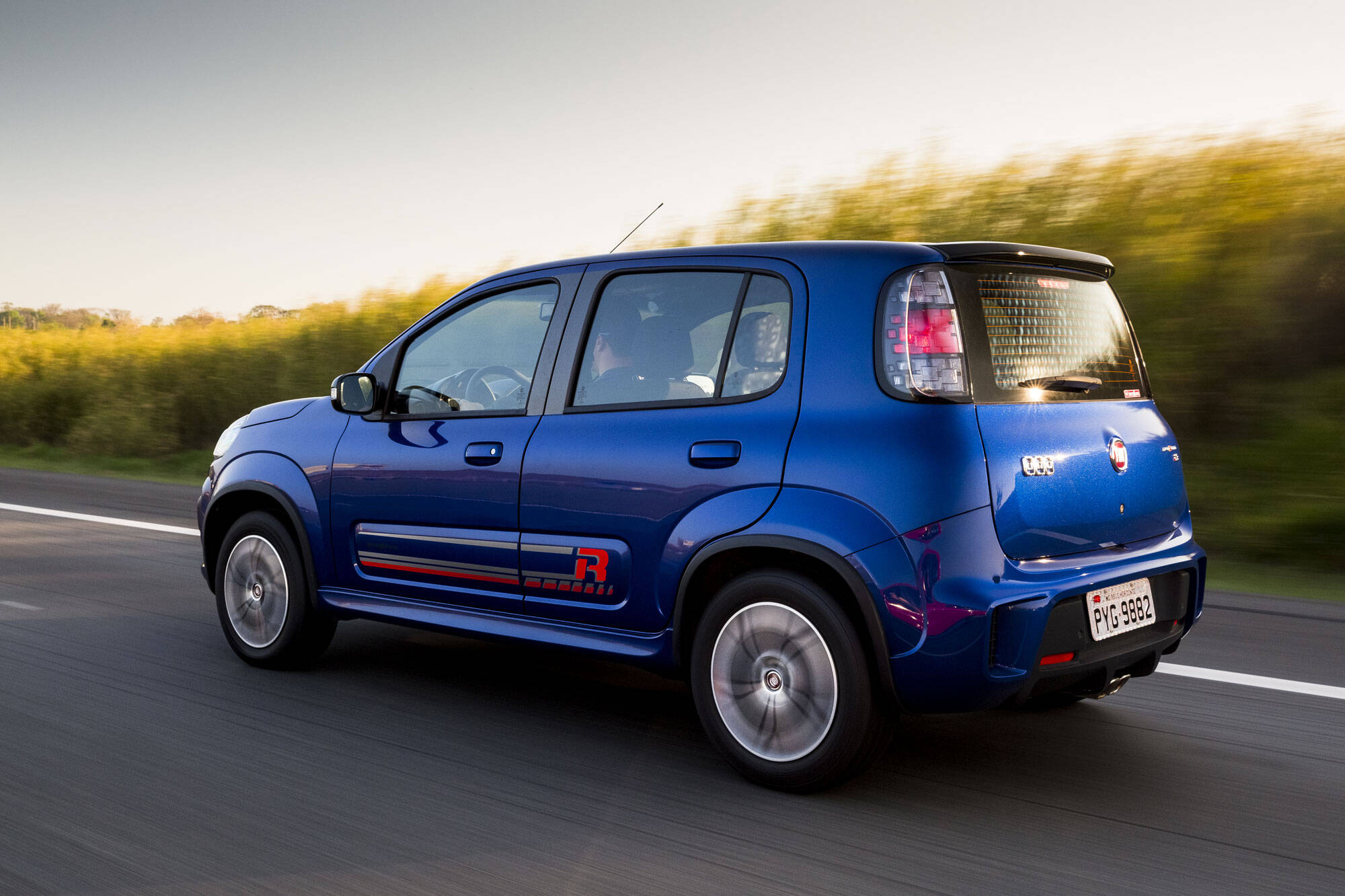 Fiat Uno 2017. Foto: Divulgação