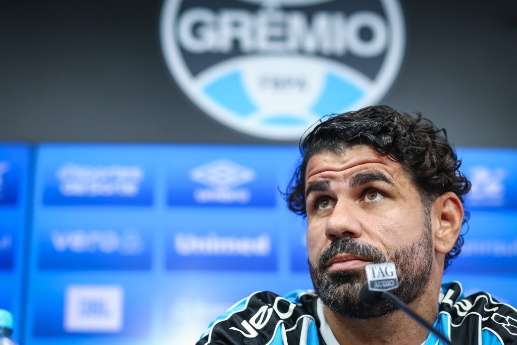 Diego Costa supera questionamentos e é destaque em início no Grêmio Foto: Lucas Uebel / Grêmio FBPA