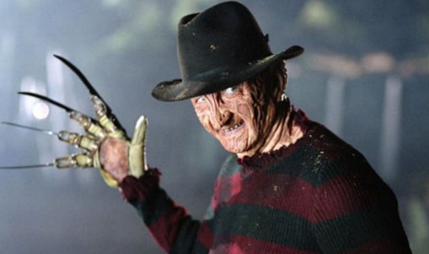 Você gosta de filmes de terror? Um dos vilões mais emblematicos é Freddy Krueger, da Hora do Pesadelo. Saiba curiosidades sobre ele. Reprodução: Flipar