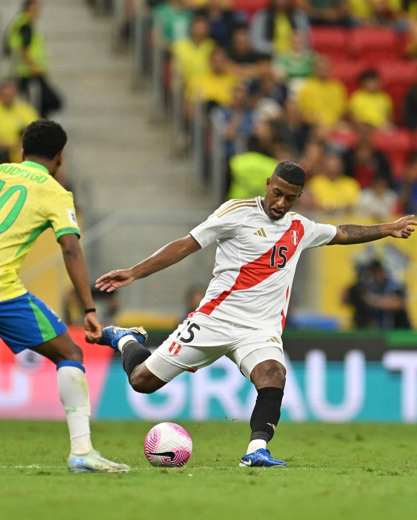 Brasil x Peru Reprodução/Instagram