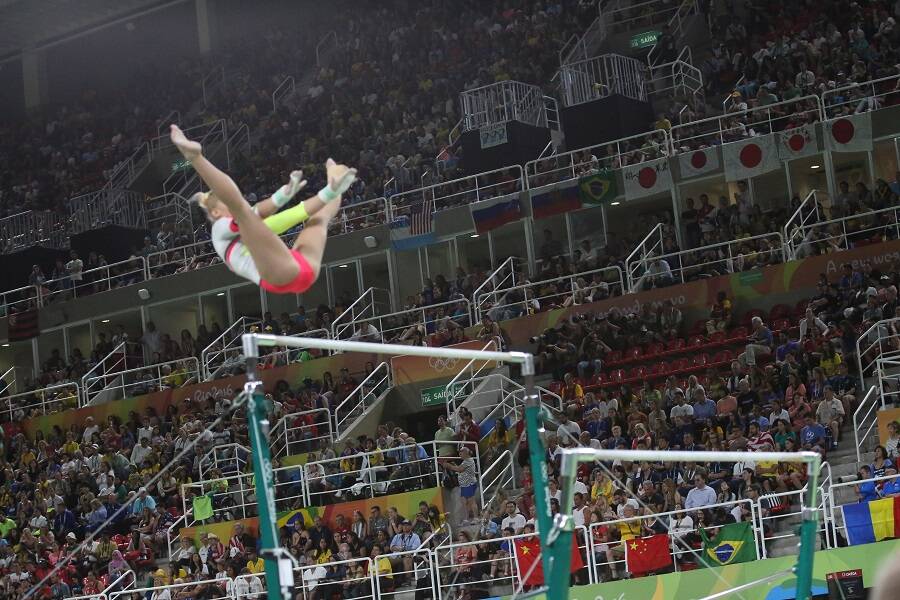 Atleta da Alemanha em ação. Foto: Flávio Bugalu