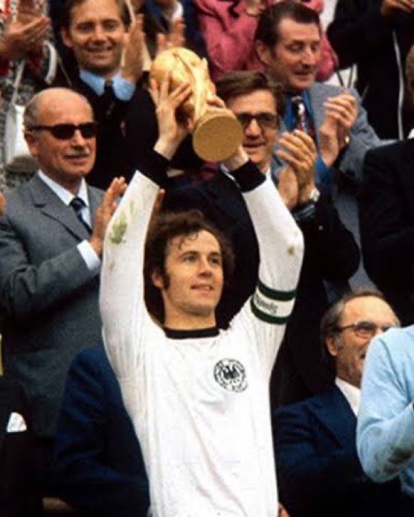 Franz Beckenbauer Reprodução/X