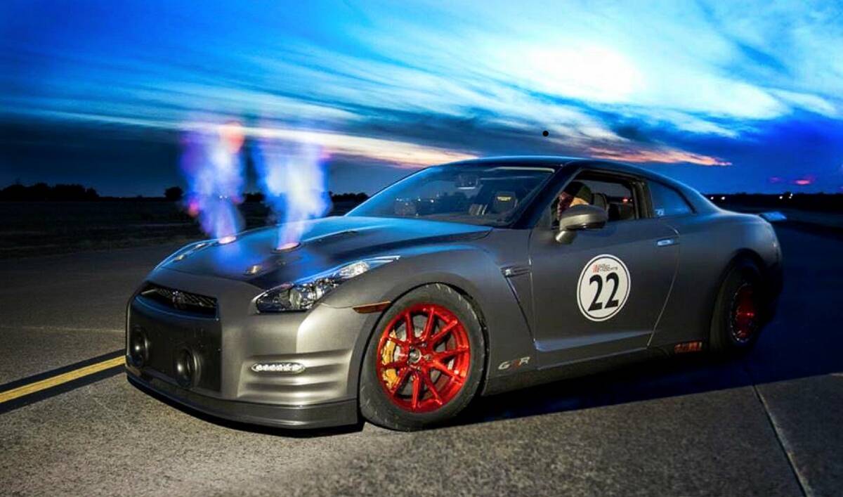 Nissan GT-R T1 R35 - T1 Race Development. Foto: Divulgação